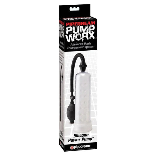 PUMP WORX - BOMBA DE ERECCION DE SILICONA TRANSPARENTE - Nuvica