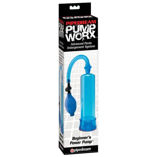 PUMP WORX - BOMBA DE ERECCION PRINCIPIANTES AZUL - Nuvica