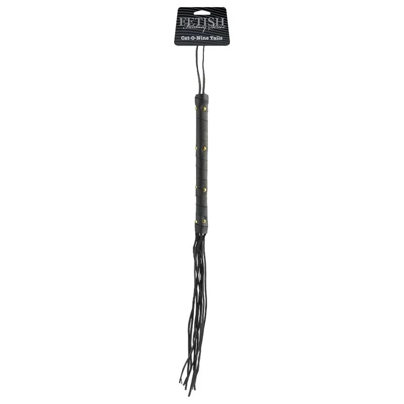 FETISH FANTASY LIMITED EDITION - LATIGO AZOTADOR PIEL NEGRO. - Nuvica