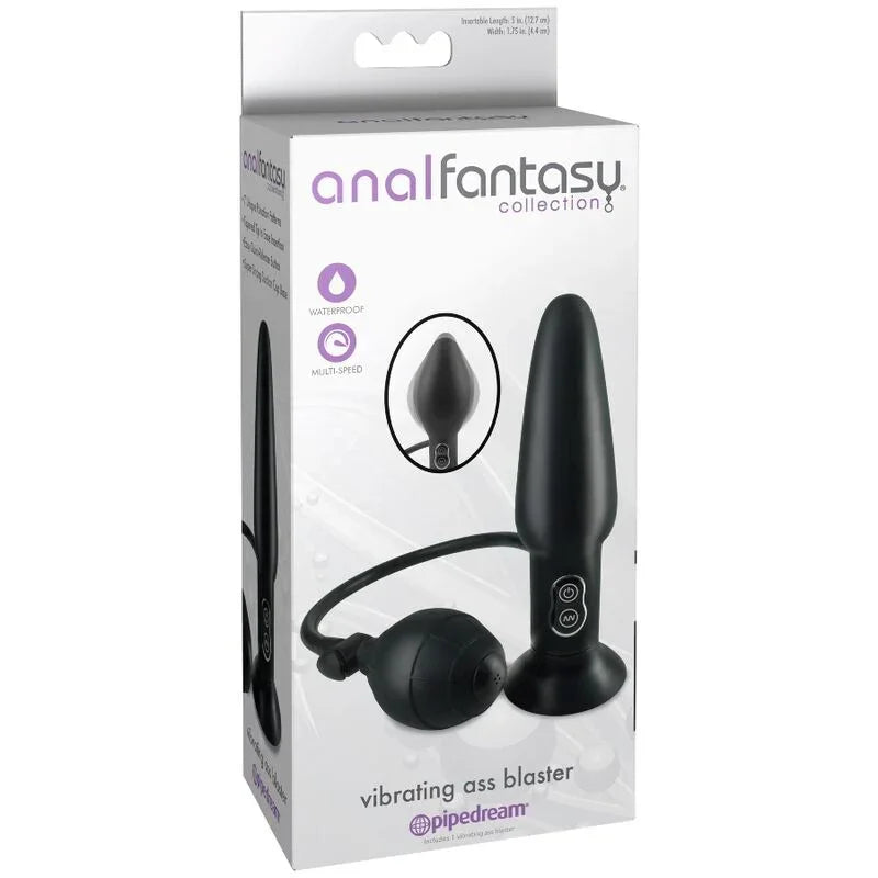 ANAL FANTASY - PLUG HINCHABLE VIBRADOR - Nuvica