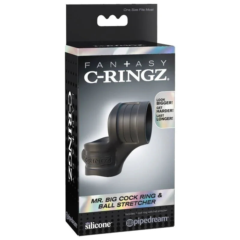 FANTASY C-RINGZ - BIG ANILLA PENE Y TESTÍCULOS - Nuvica