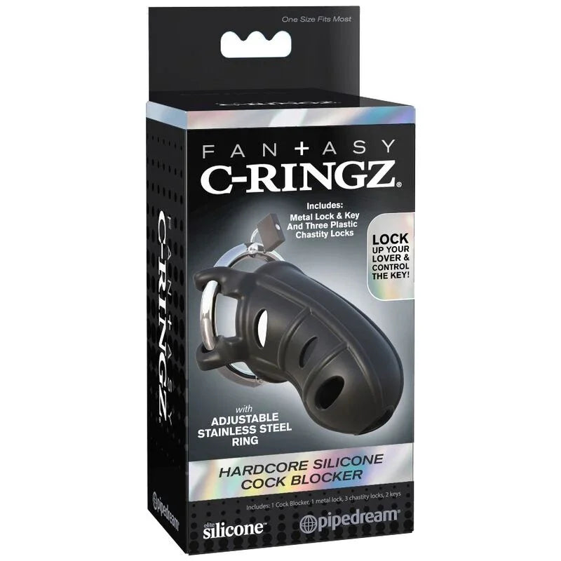 FANTASY C-RINGZ - EXTREME JAULA PENE SILICONA - Nuvica