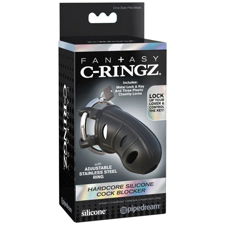 FANTASY C-RINGZ - EXTREME JAULA PENE SILICONA - Nuvica
