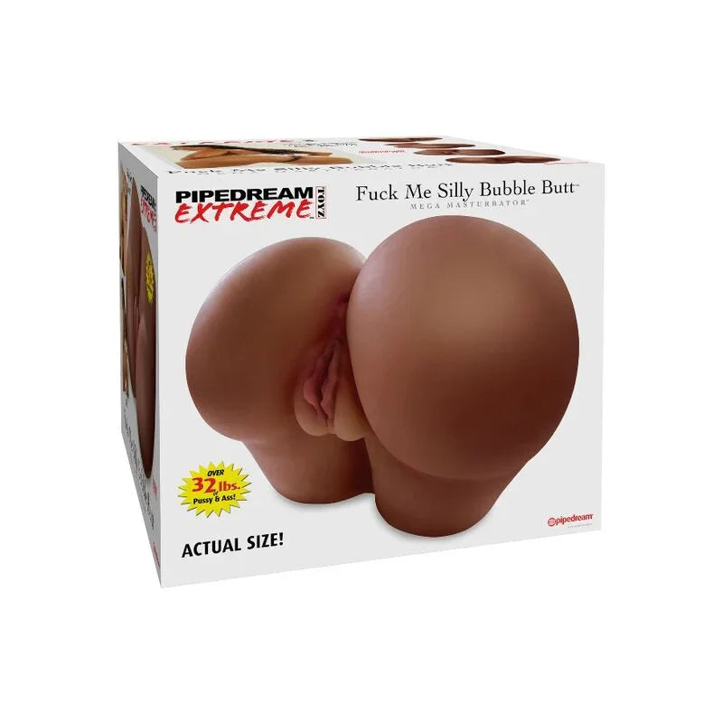 EXTREME TOYZ - PIPEDREAMS FUCK ME SILLY VAGINA Y CULO REALÍSTICO NEGRO - Nuvica