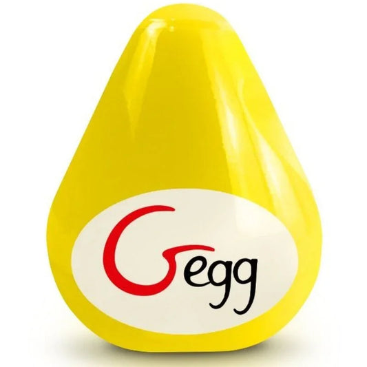G-VIBE - HUEVO MASTURBADOR TEXTURADO REUTILIZABLE AMARILLO - Nuvica