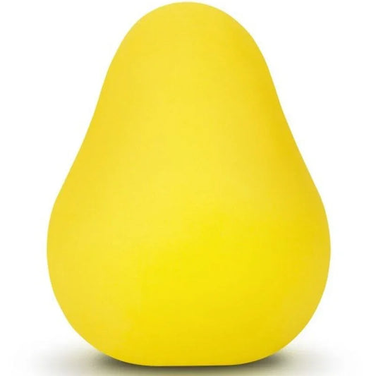 G-VIBE - HUEVO MASTURBADOR TEXTURADO REUTILIZABLE AMARILLO - Nuvica