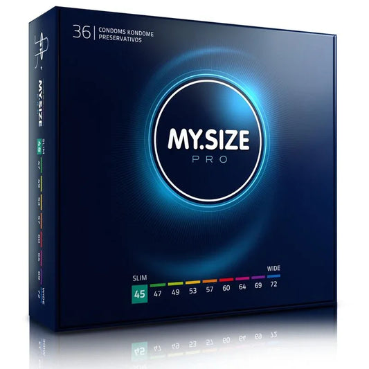 MY SIZE - PRO PRESERVATIVOS 45 MM 36 UNIDADES - Nuvica