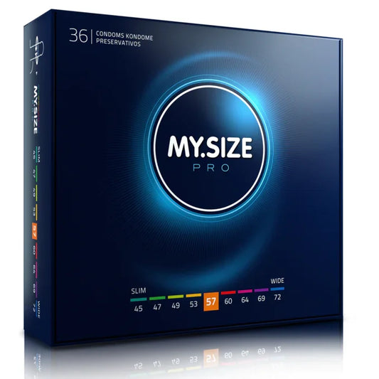 MY SIZE - PRO PRESERVATIVOS 57 MM 36 UNIDADES - Nuvica
