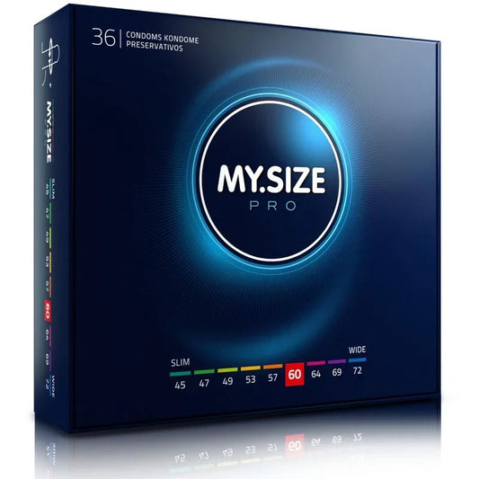 MY SIZE - PRO PRESERVATIVOS 60 MM 36 UNIDADES - Nuvica