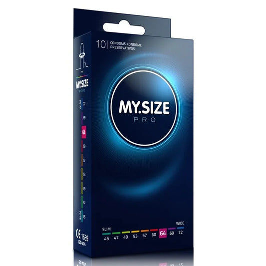 MY SIZE - PRO PRESERVATIVOS 64 MM 10 UNIDADES - Nuvica