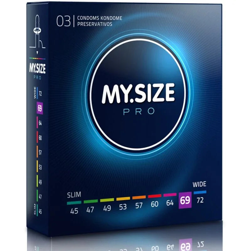 MY SIZE - PRO PRESERVATIVOS 69 MM 3 UNIDADES - Nuvica
