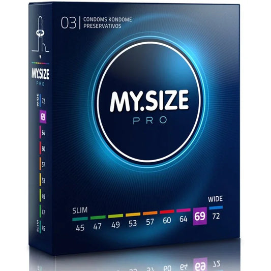 MY SIZE - PRO PRESERVATIVOS 69 MM 3 UNIDADES - Nuvica