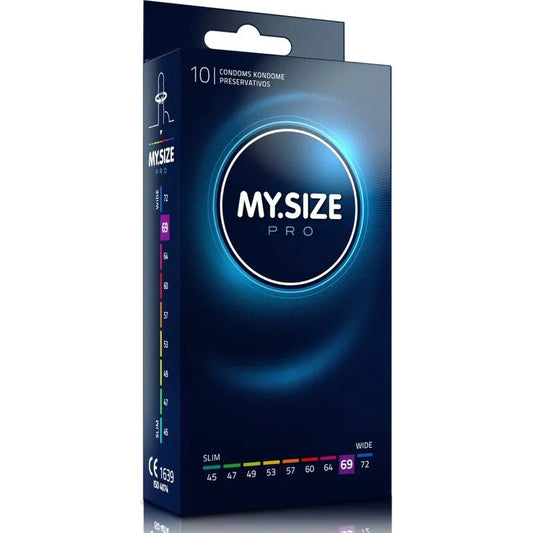 MY SIZE - PRO PRESERVATIVOS 69 MM 10 UNIDADES - Nuvica