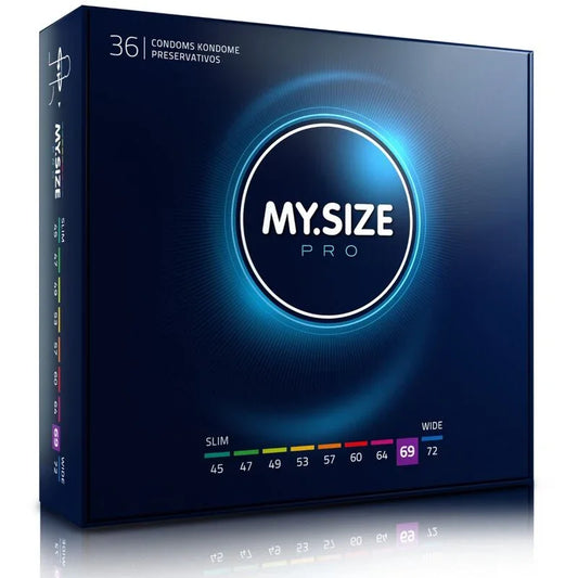 MY SIZE - PRO PRESERVATIVOS 69 MM 36 UNIDADES - Nuvica