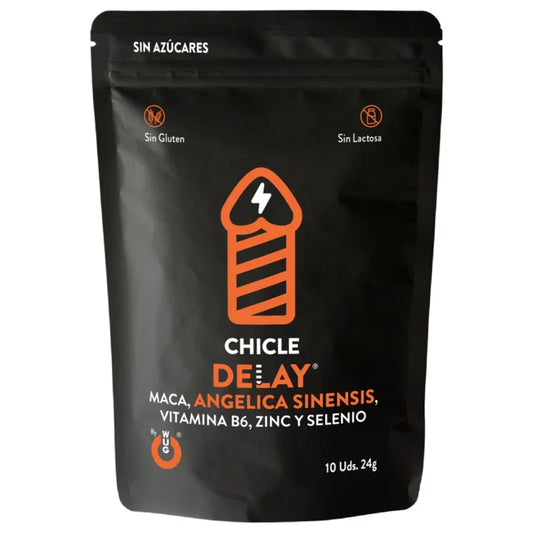 WUG SEX SENSE - DELAY CHICLE RETARDANTE EYACULACIÓN 10 UNIDADES - Nuvica