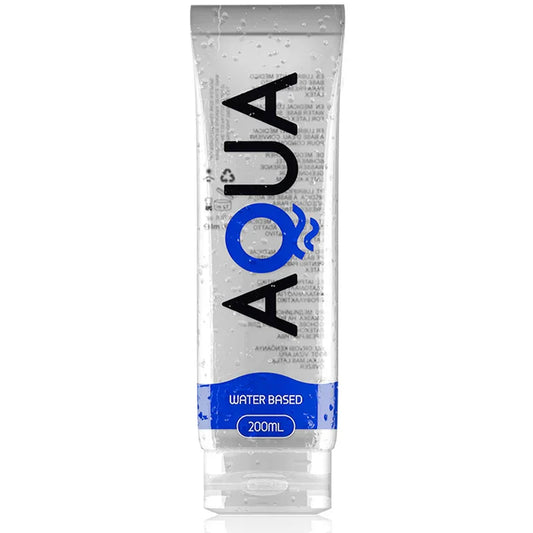 AQUA QUALITY - LUBRICANTE BASE DE AGUA 200 ML - Nuvica