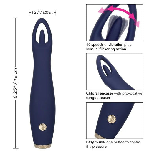 CALEXOTICS - CHIC JASMINE ESTIMULADOR 10 VELOCIDADES - Nuvica