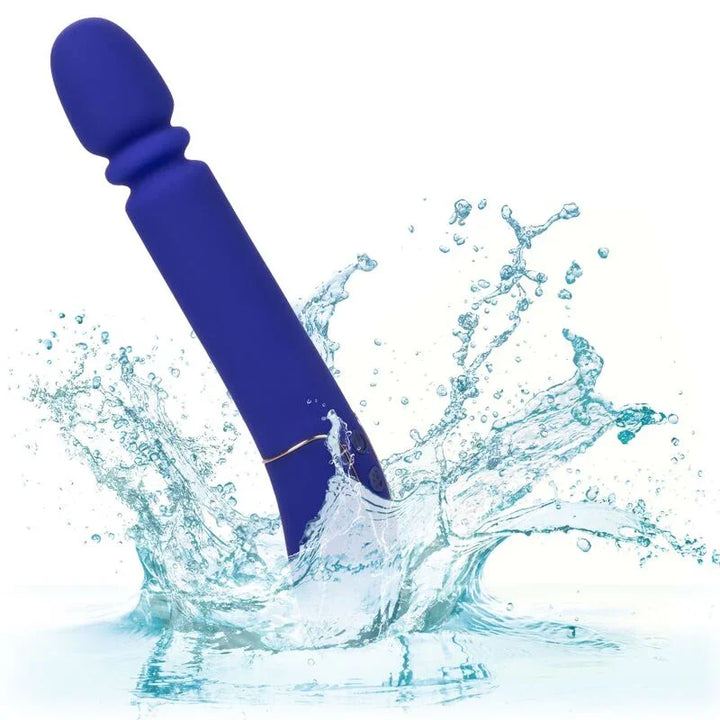 CALEXOTICS - SHAMELESS SLIM THUMPER MASAJEADOR AZUL - Nuvica