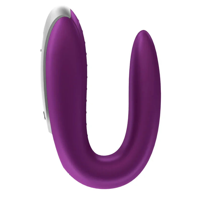 SATISFYER - DOUBLE FUN PARTNER VIBRADOR LILA - Nuvica