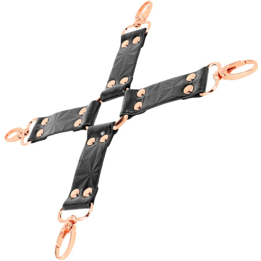 BEGME - BLACK EDITION HOG TIE CUERO VEGANO - Nuvica