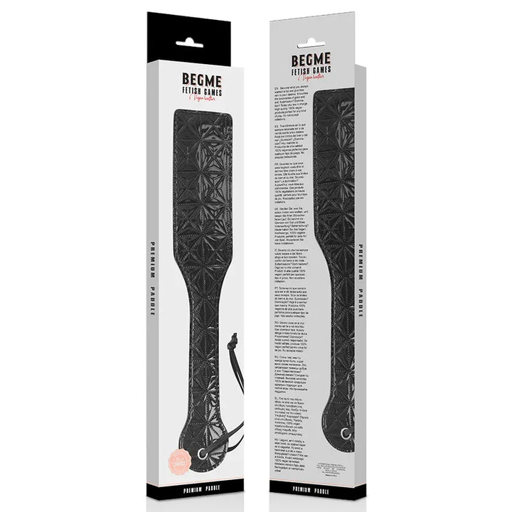 BEGME - BLACK EDITION PALA CUERO VEGANO - Nuvica
