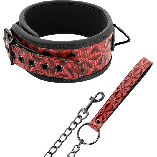 BEGME - RED EDITION COLLAR CUERO VEGANO CON FORRO DE NEOPRENO - Nuvica