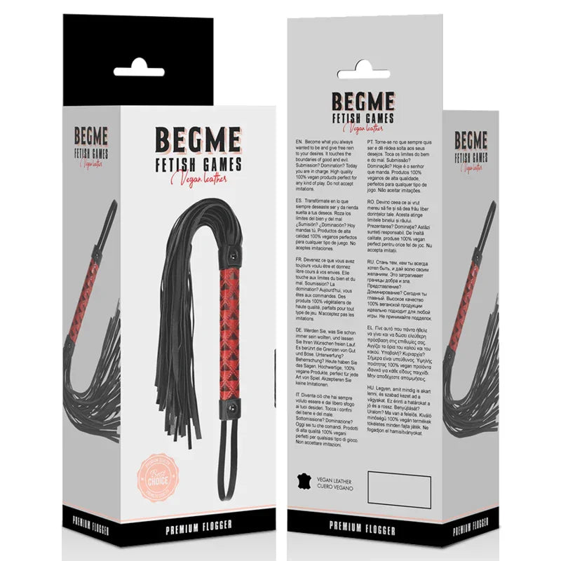 BEGME - RED EDITION LÁTIGO CUERO VEGANO - Nuvica