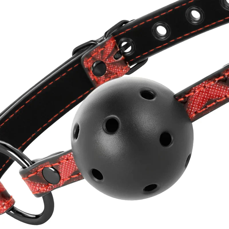 BEGME - RED EDITION MORDAZA CUERO VEGANO - Nuvica