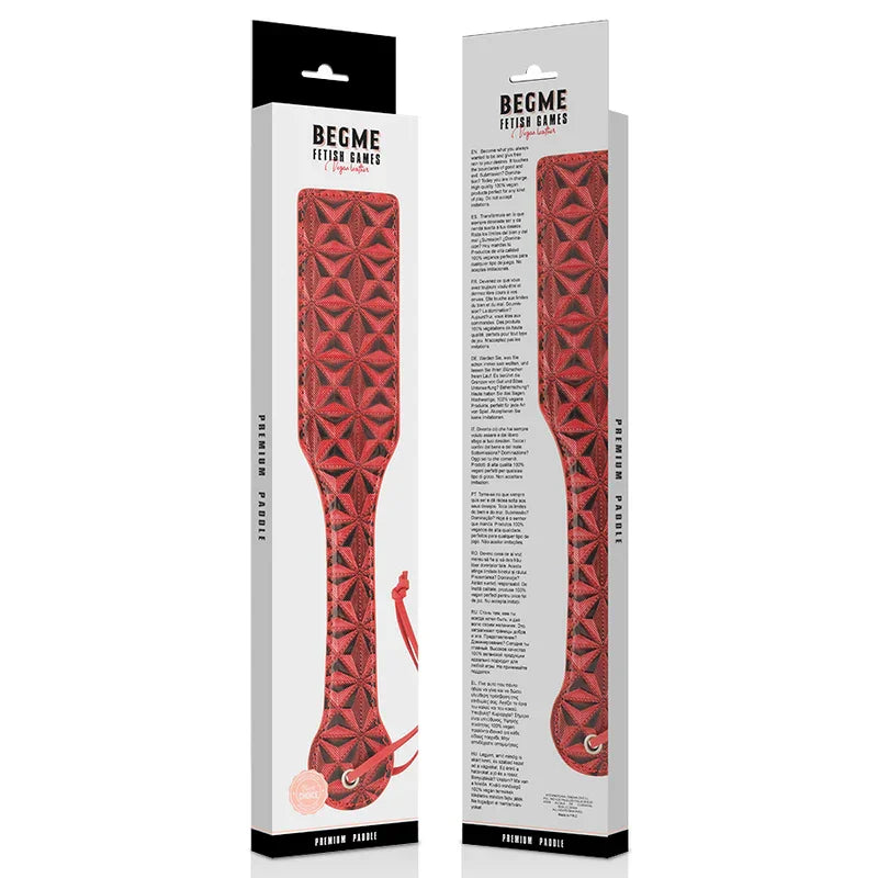 BEGME - RED EDITION PALA LEATHER VEGANO - Nuvica