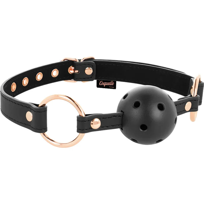 COQUETTE CHIC DESIRE - FANTASY MORDAZA TRANSPIRABLE CUERO VEGANO - Nuvica