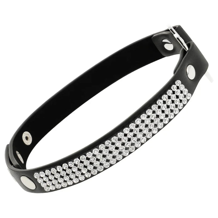 COQUETTE CHIC DESIRE - CHOKER CUERO VEGANO CORAZON - Nuvica