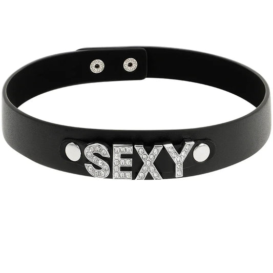 COQUETTE CHIC DESIRE - CHOKER CUERO VEGANO SEXY - Nuvica