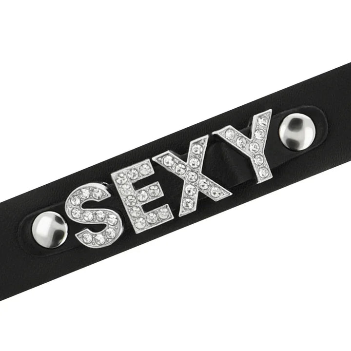 COQUETTE CHIC DESIRE - CHOKER CUERO VEGANO SEXY - Nuvica