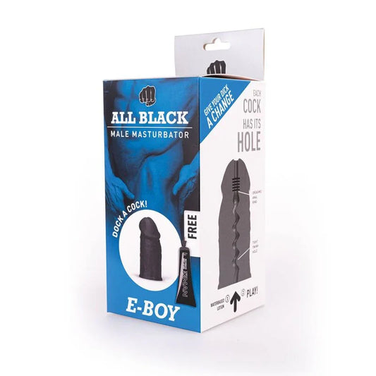 ALL BLACK - MASTUBADOR E-BOY - Nuvica