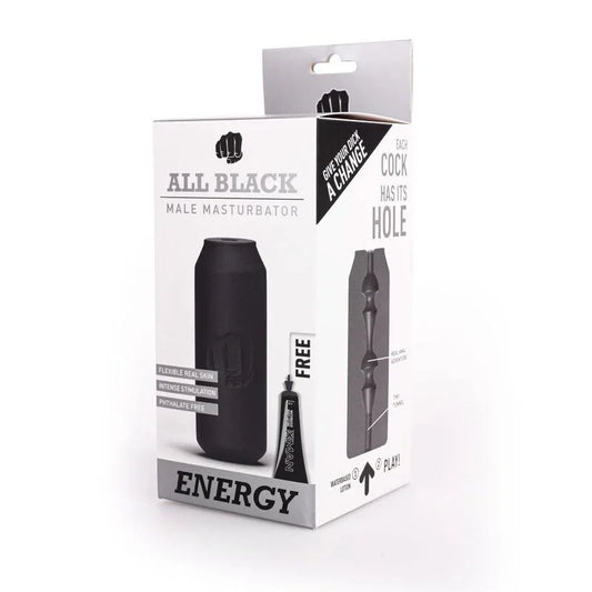 ALL BLACK - MASTURBADOR ENERGY - Nuvica