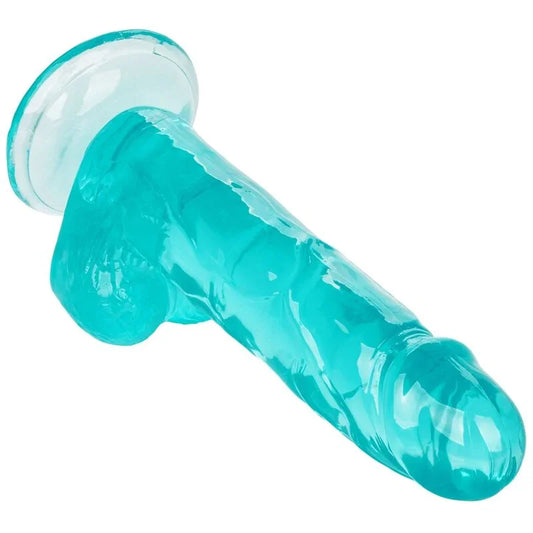 CALEXOTICS - SIZE QUEEN DILDO AZUL 15.3 CM - Nuvica