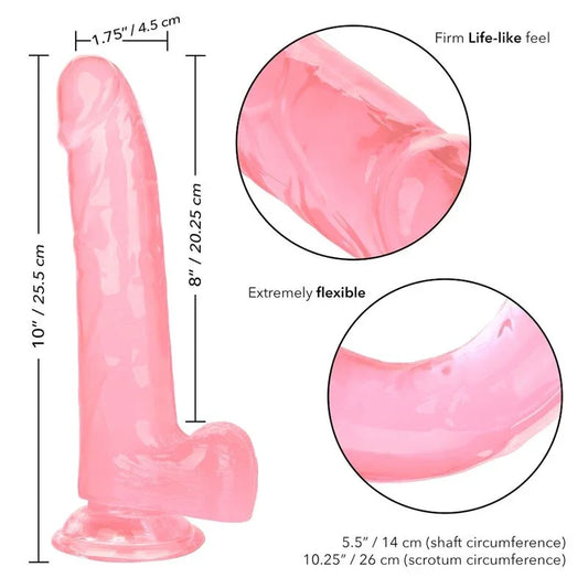 CALEXOTICS - SIZE QUEEN DILDO ROSA 20.3 CM - Nuvica