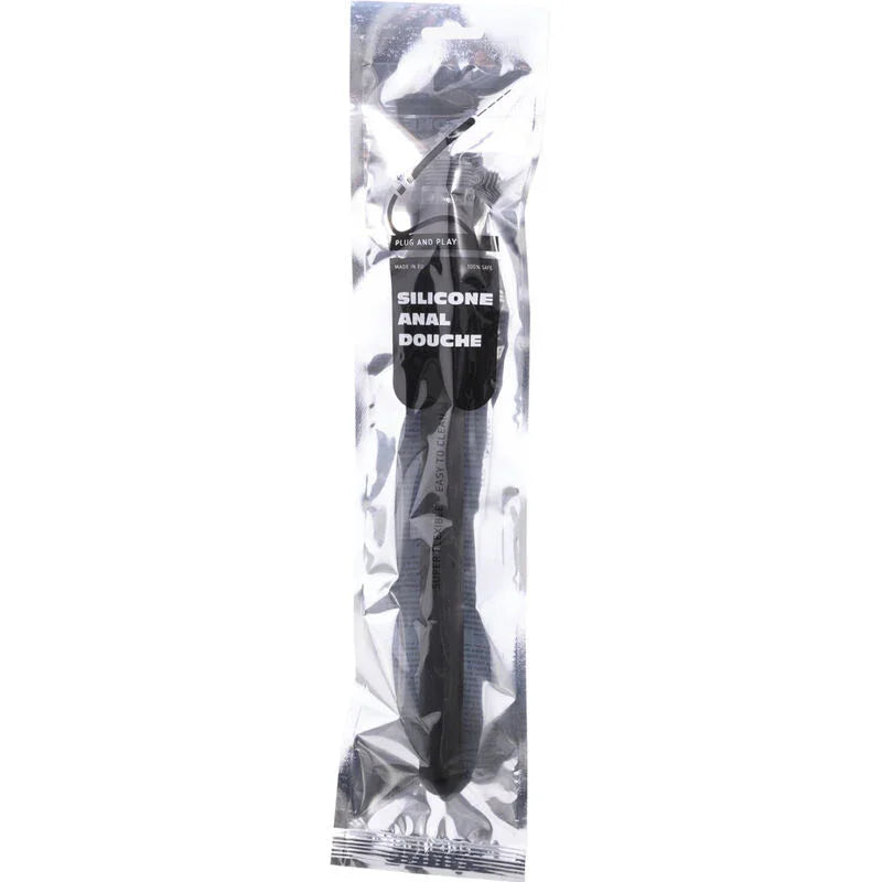 ALL BLACK - DUCHA ANAL SILICONA 27 CM - Nuvica