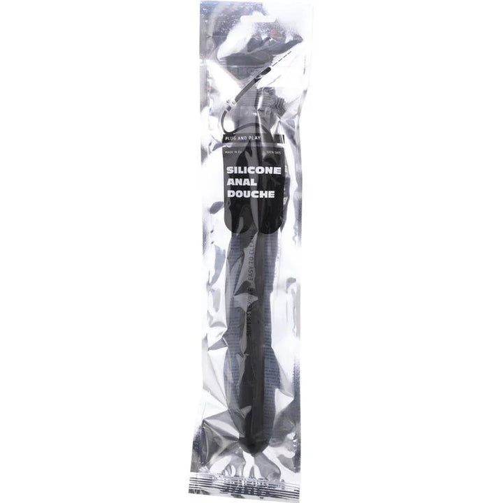 ALL BLACK - DUCHA ANAL SILICONA 27 CM - Nuvica