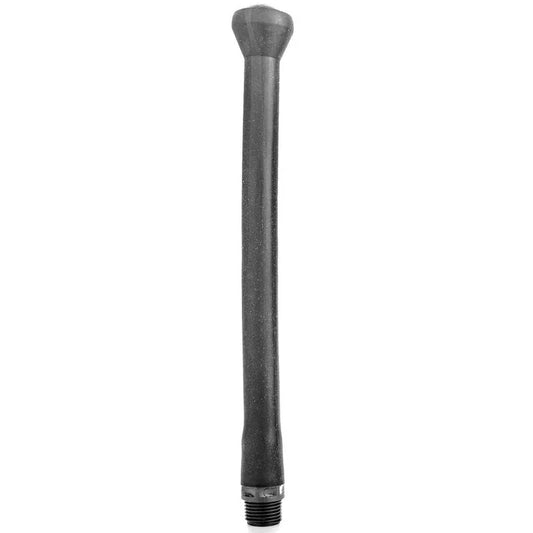 ALL BLACK - DUCHA ANAL SILICONA SISTEMA STOPPER 27 CM - Nuvica