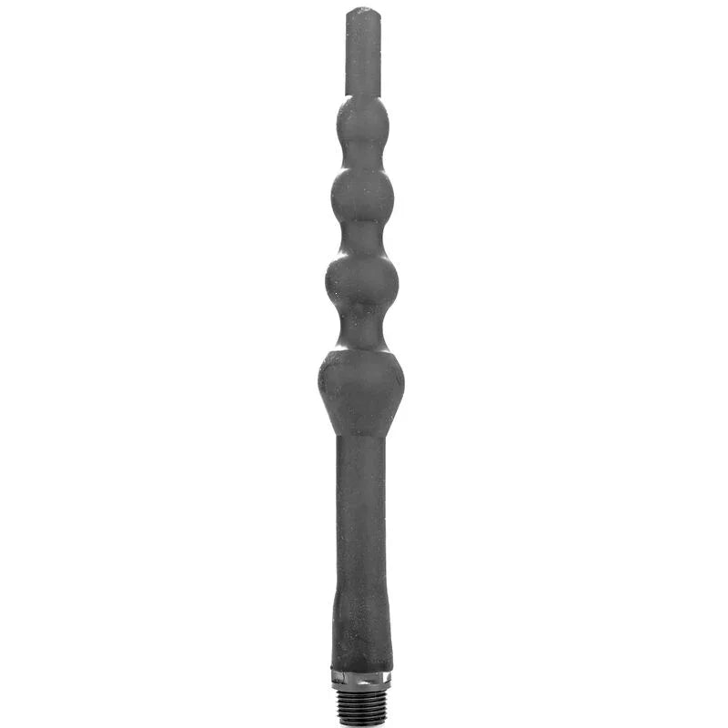 ALL BLACK - BEADED DUCHA ANAL SILICONA 27 CM - Nuvica