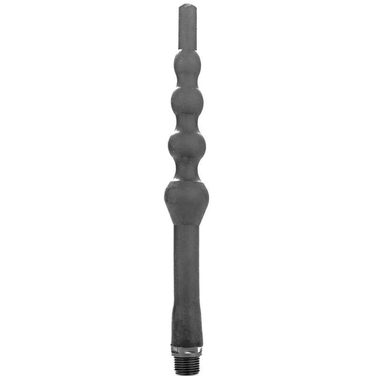 ALL BLACK - BEADED DUCHA ANAL SILICONA 27 CM - Nuvica