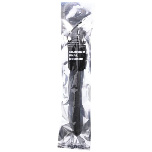 ALL BLACK - BEADED DUCHA ANAL SILICONA 27 CM - Nuvica