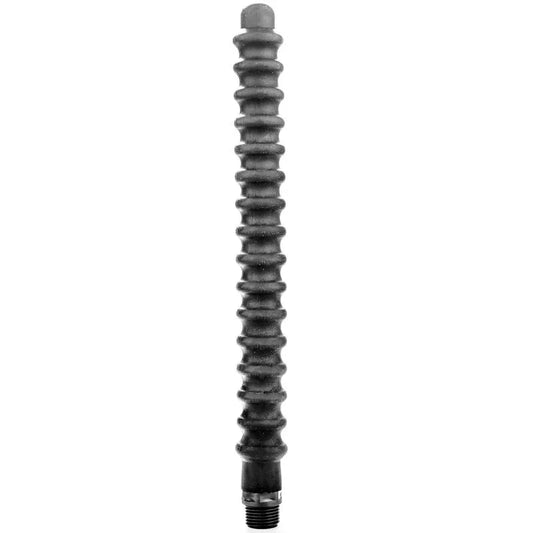 ALL BLACK - MEGA RIPPLE DUCHA ANAL SILICONA 28.5 CM - Nuvica