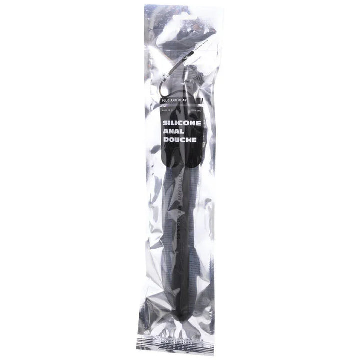 ALL BLACK - MEGA RIPPLE DUCHA ANAL SILICONA 28.5 CM - Nuvica