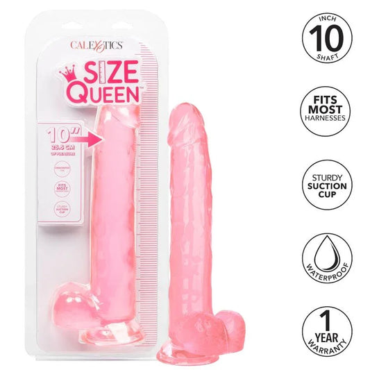 CALEXOTICS - SIZE QUEEN DILDO ROSA 25.5 CM - Nuvica