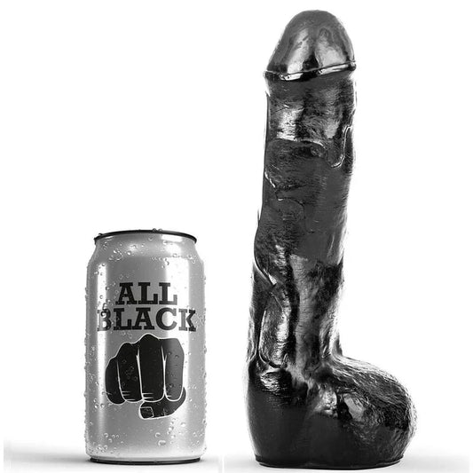 ALL BLACK - PENE REALÍSTICO ANAL 20 CM - Nuvica