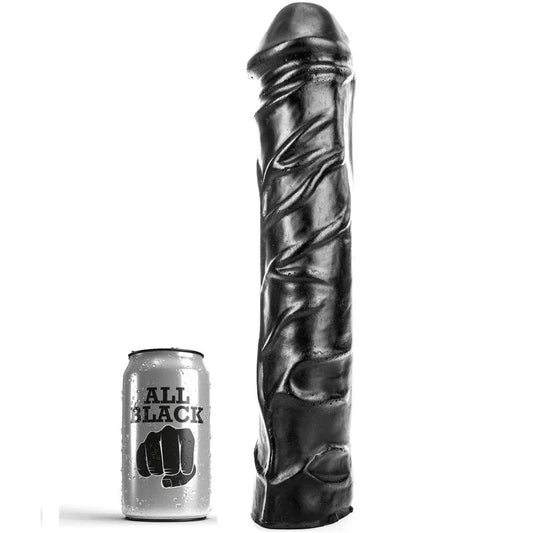 ALL BLACK - DILDO GIGANTE FISTING SUAVE 32 CM - Nuvica