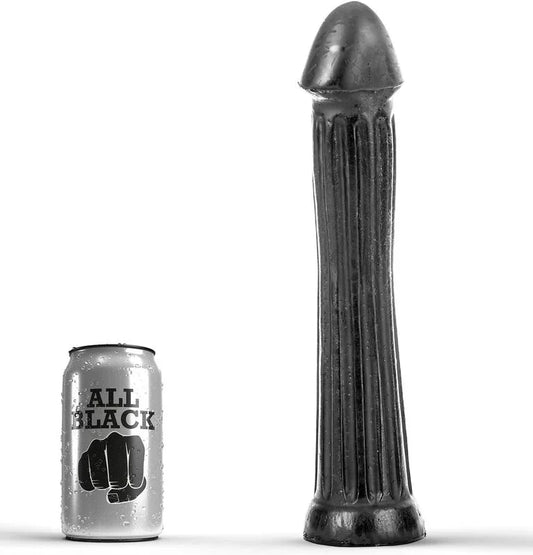 ALL BLACK - PLUG DILDO 31 CM - Nuvica