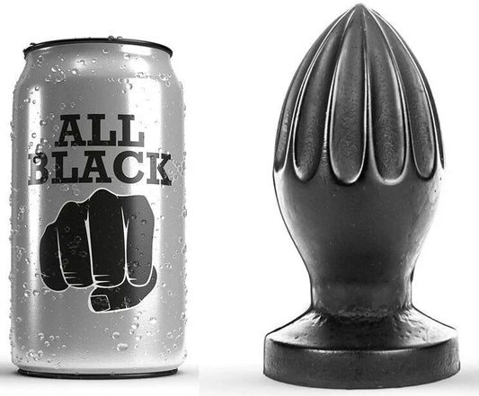 ALL BLACK - PLUG ANAL 12 CM - Nuvica